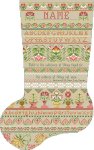 (image for) Cranberry Colonial Heritage Stocking